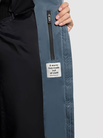 khujo Winter coat 'Soulani5 Shiny' in Blue