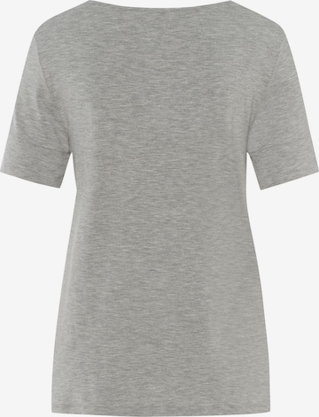 Hanro Pajama Shirt ' Natural Elegance ' in Grey