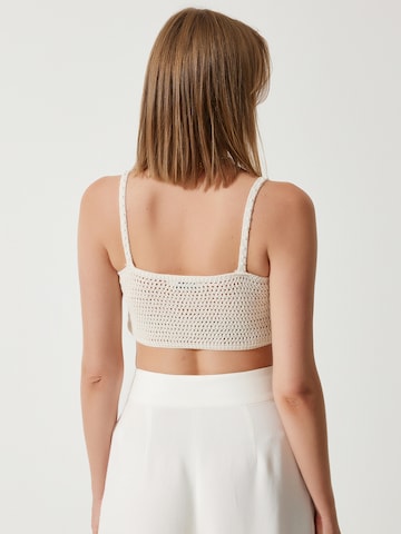 Happiness İstanbul Kootud topp, värv beež