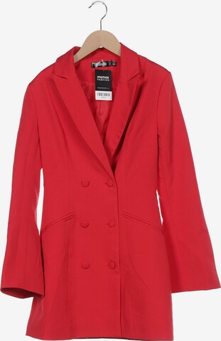 Missguided red coat online