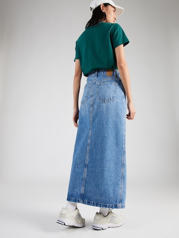 PIECES Skirt 'ALMA' in Blue