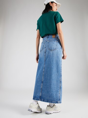 PIECES Skirt 'ALMA' in Blue