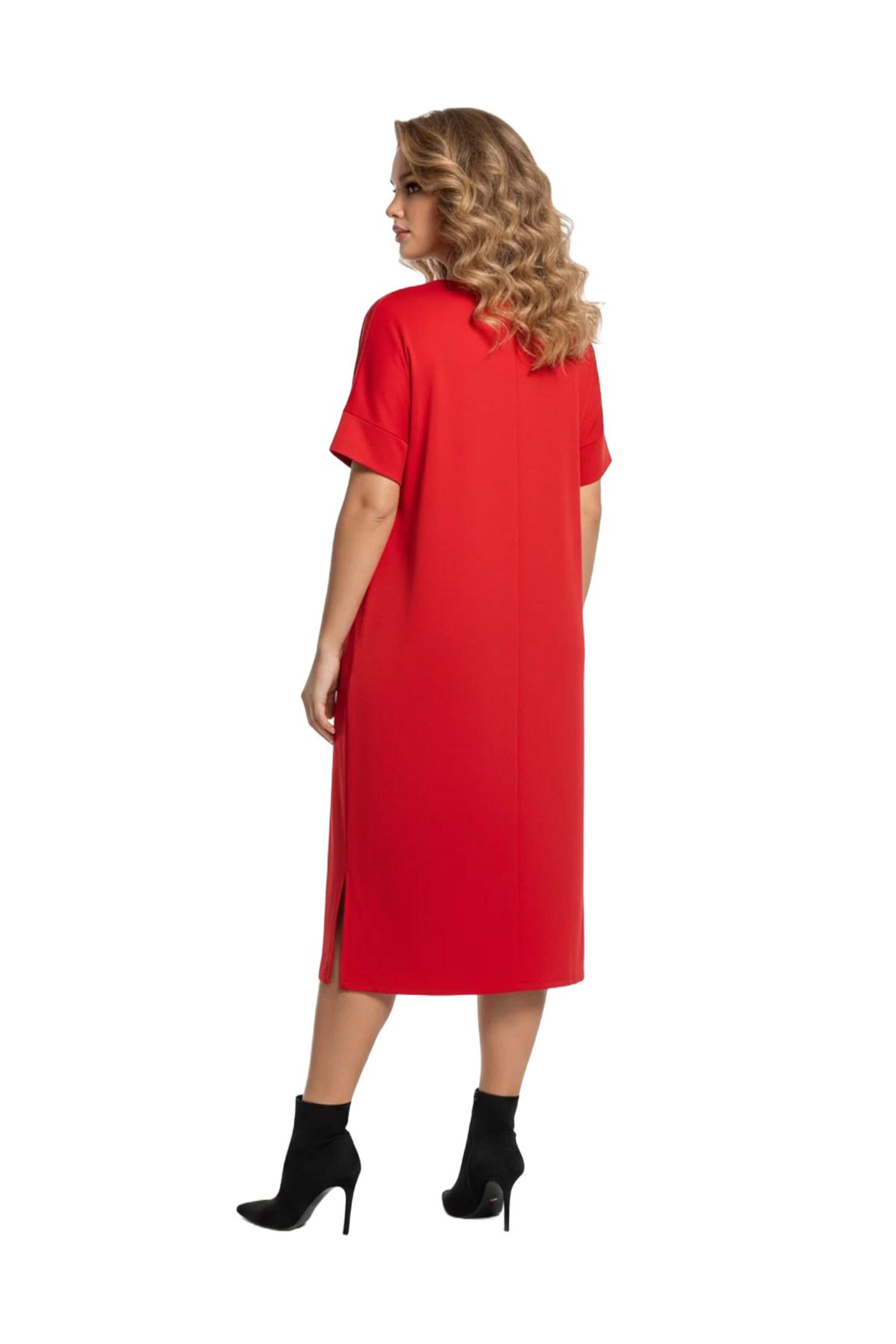 Shape Of You Kleid in Rot