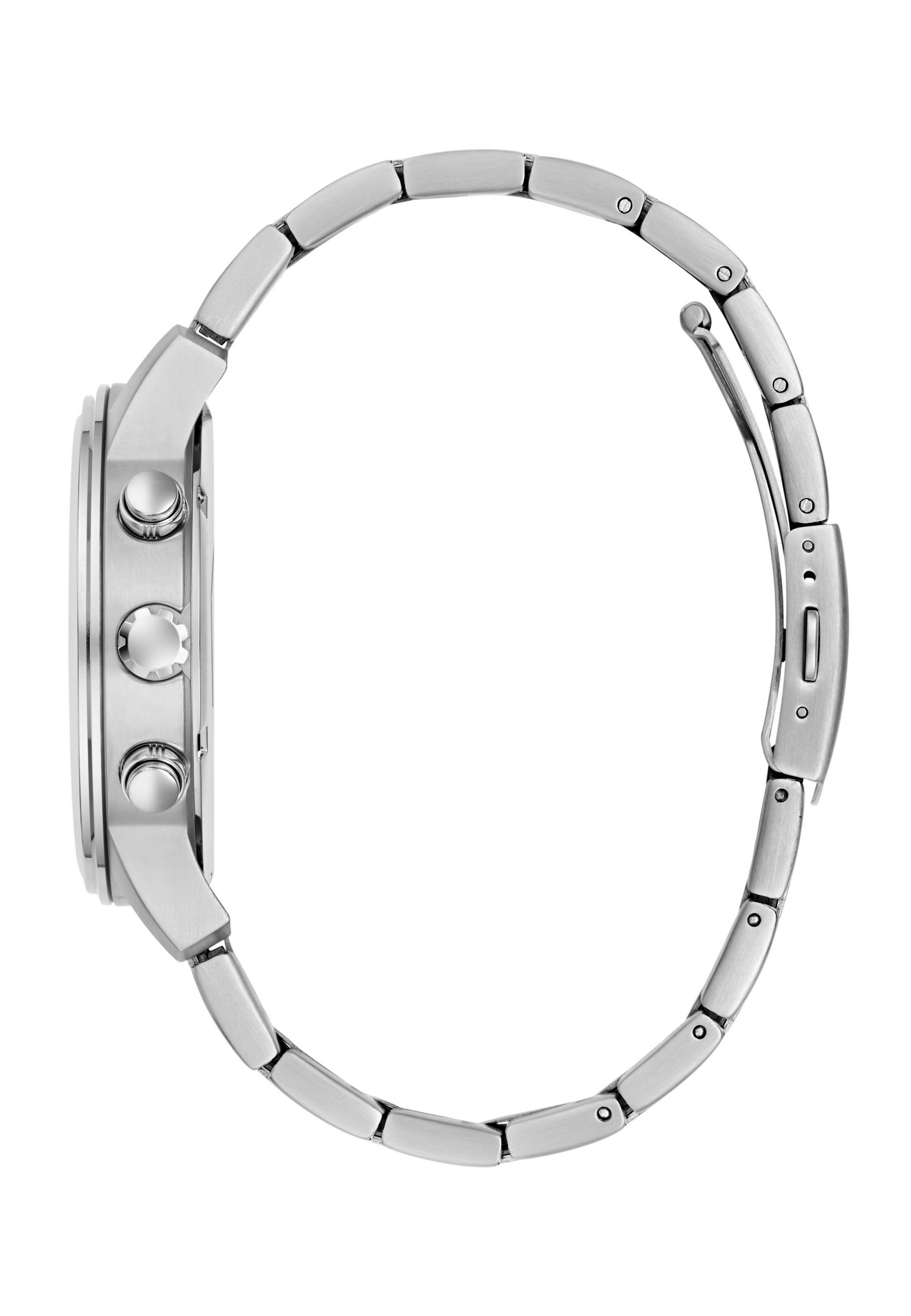 GUESS Analogt ur 'Parker' i sølv