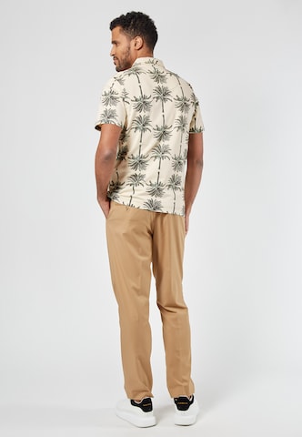 4funkyflavours Regular fit Button Up Shirt 'Out Loud' in White