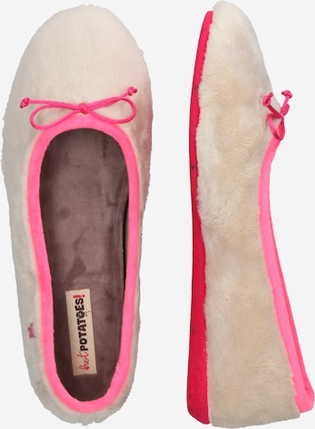 Hot Potatoes Slippers 'PRESEKA' in Beige