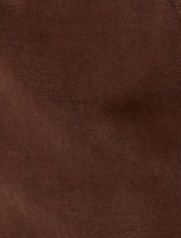 Koton Wide leg Broek in Bruin