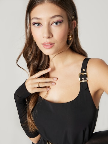 Hoermanseder x About You - Vestido de verano 'Hailey' en negro