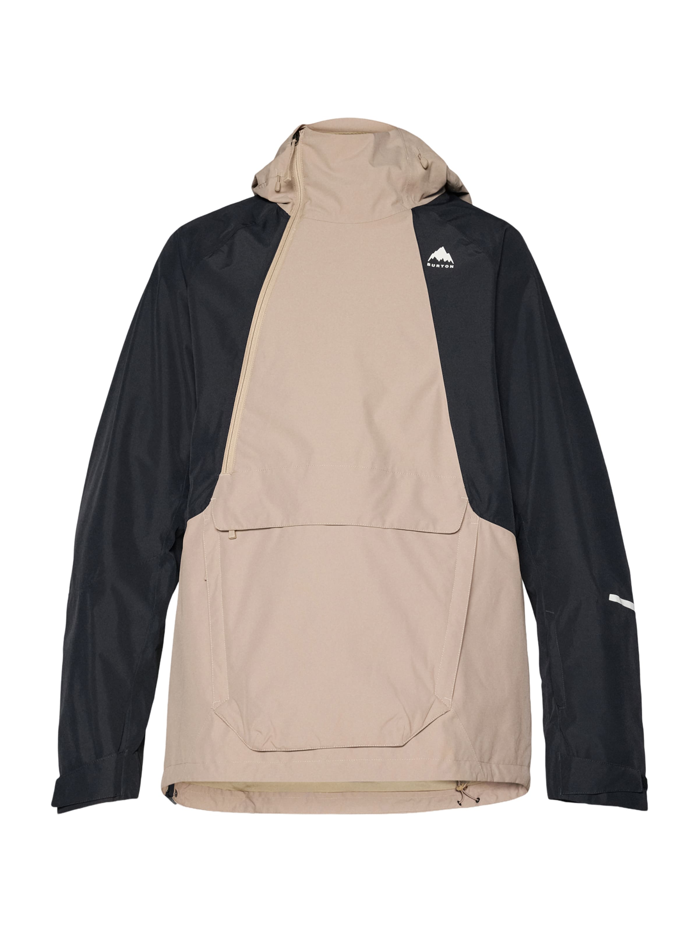 smėlio BURTON Sportinė striukė &#x27;RSRV&#x27;: priekis