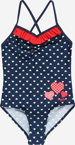 Maillot de bain PLAYSHOES en bleu : devant