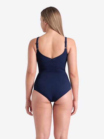 ARENA Shaping swimsuit 'SHAPEWAR JEWEL LOW C-CUP' in Blue