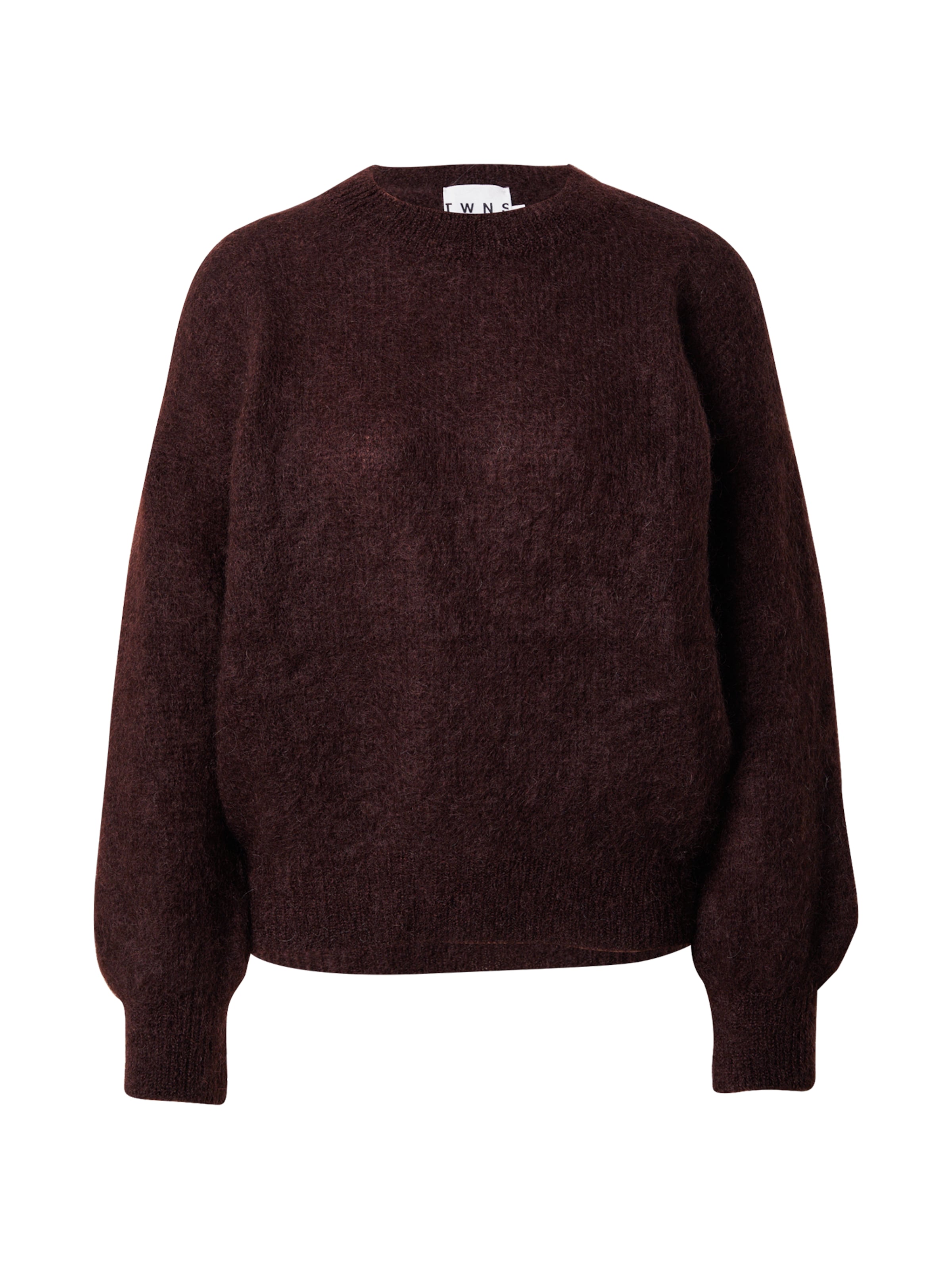 TWNS THE LABEL Sweater 'Lafayette' in Brown: front