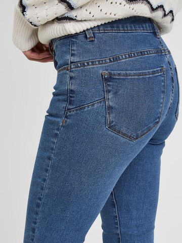 Coupe slim Jean 'Hot Seven' VERO MODA en bleu