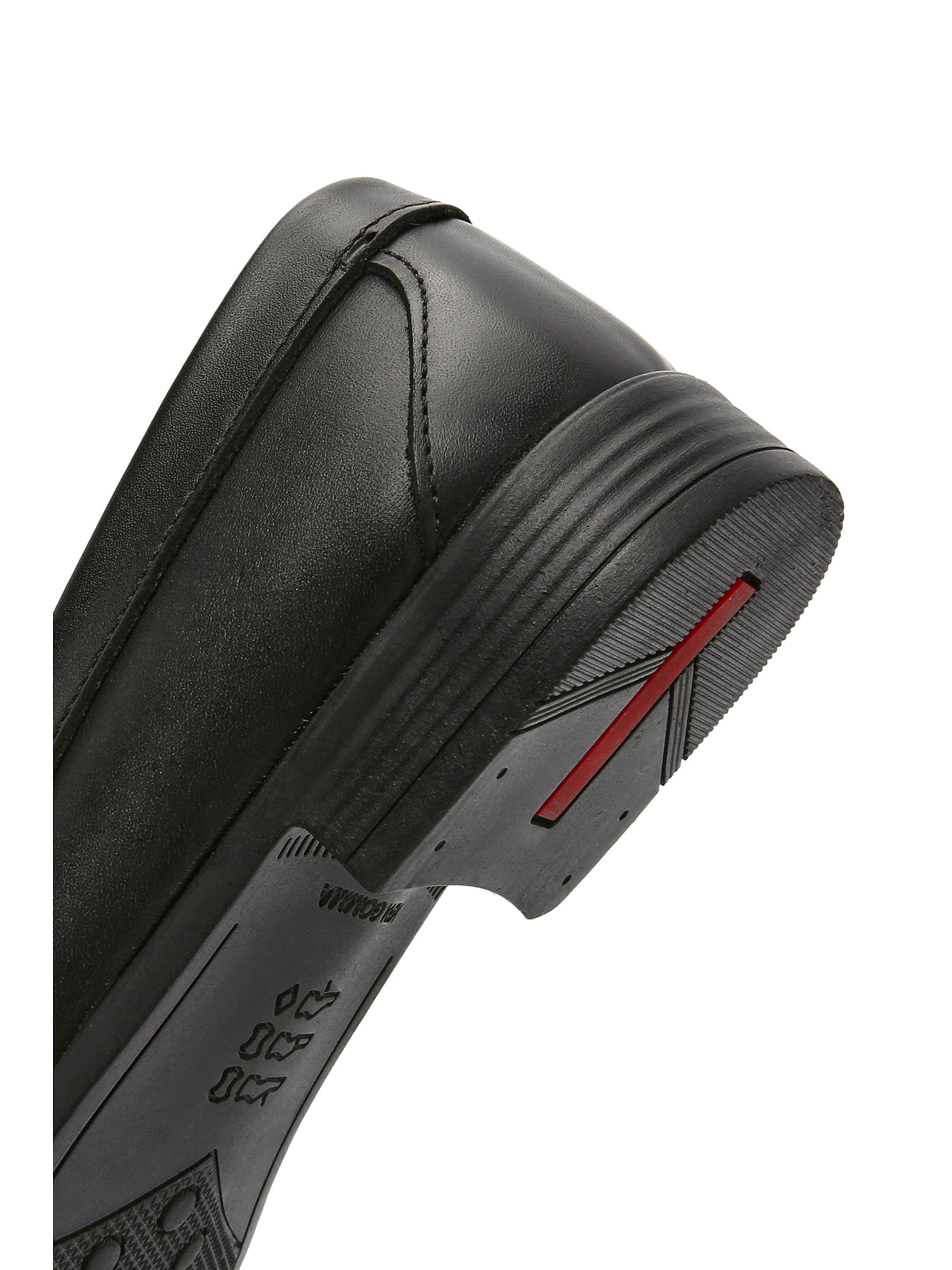 Derimod Slipper in Schwarz