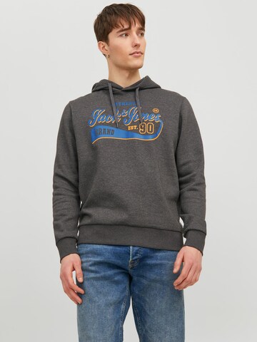 JACK & JONES Sweatshirt in Grijs: voorkant