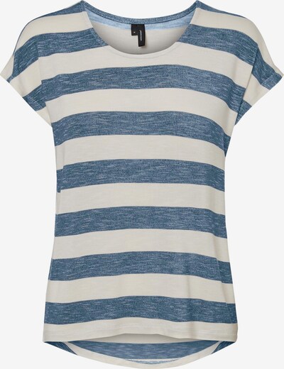 VERO MODA Shirt 'Wide' in Dusty blue / White, Item view