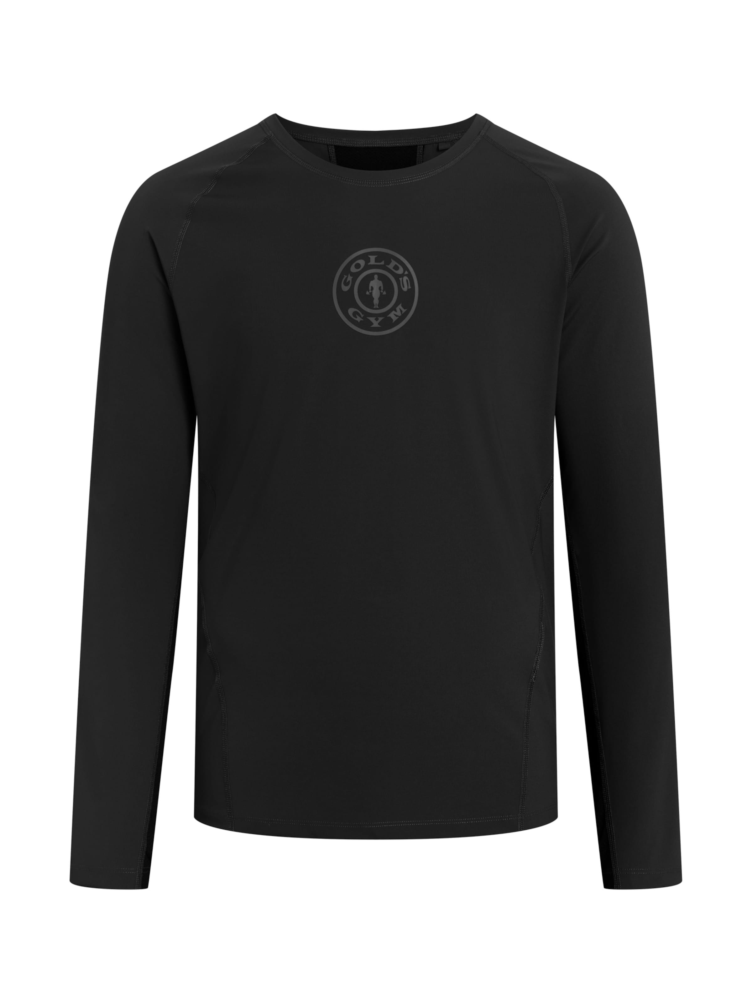 T-Shirt fonctionnel 'Greg' GOLD´S GYM APPAREL en noir : devant