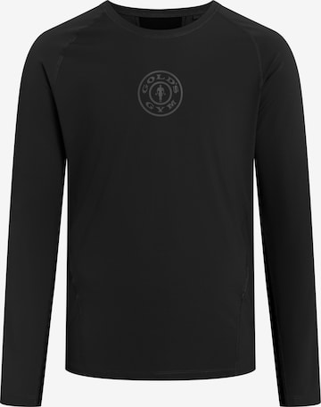 T-Shirt fonctionnel 'Greg' GOLD´S GYM APPAREL en noir : devant