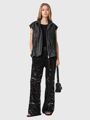 AllSaints Loosefit Παντελόνι 'AMELIE' σε μαύρο