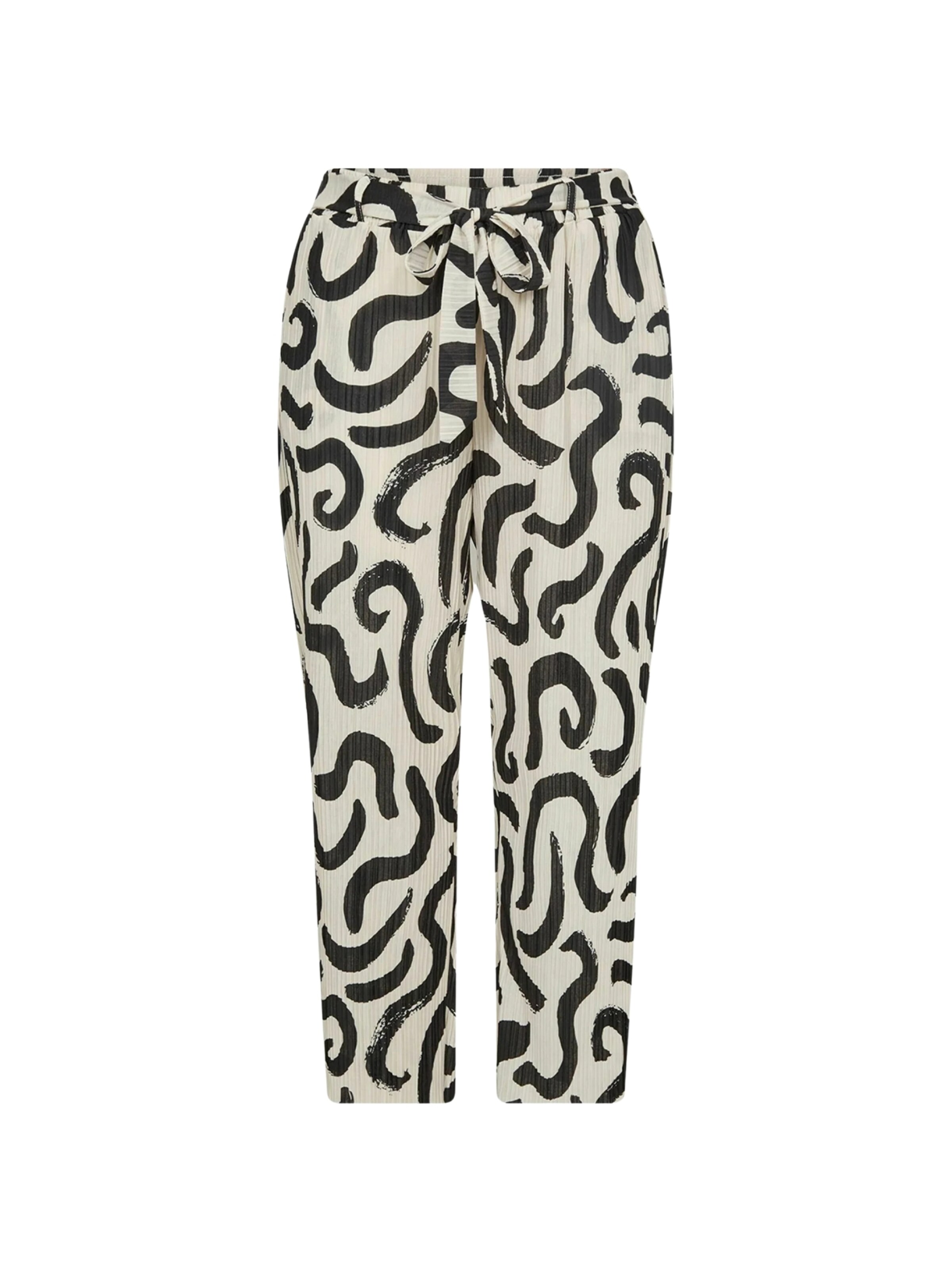 Loosefit Pantalon 'Frances 2' Wasabi Concept en beige : devant