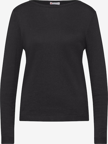 STREET ONE Sweater in Black: front