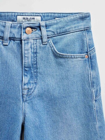 Salsa Jeans Wide Leg Jeans 'Faith Wide' in Blau