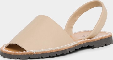 Pisamonas - Sandalias en beige: frente