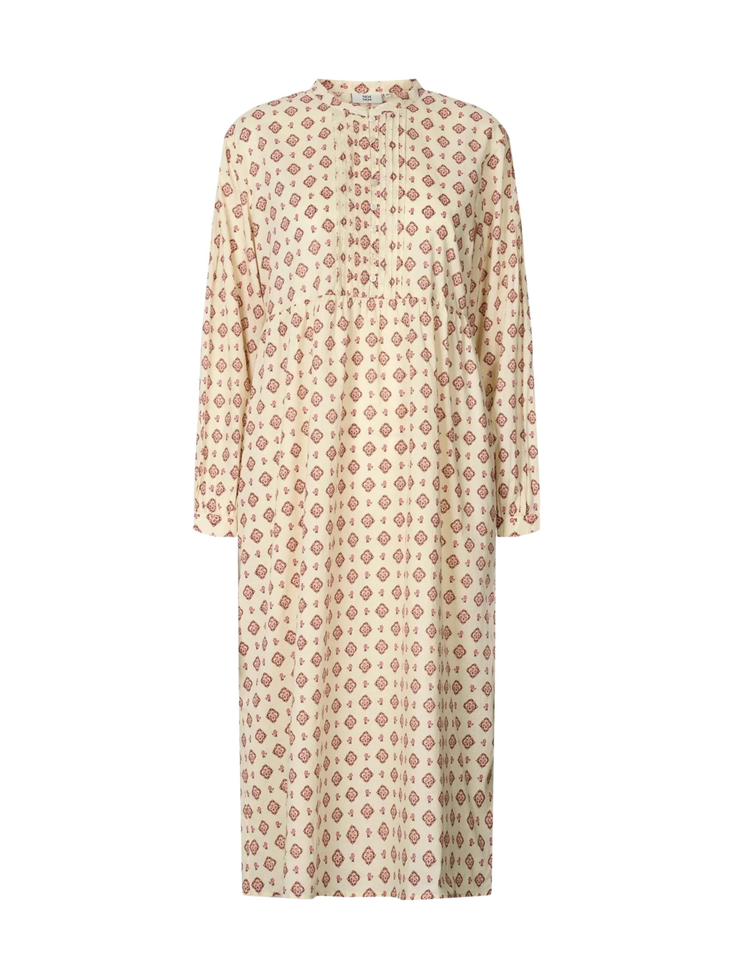 Noa Noa Jurk ' Franca ' in Beige: voorkant