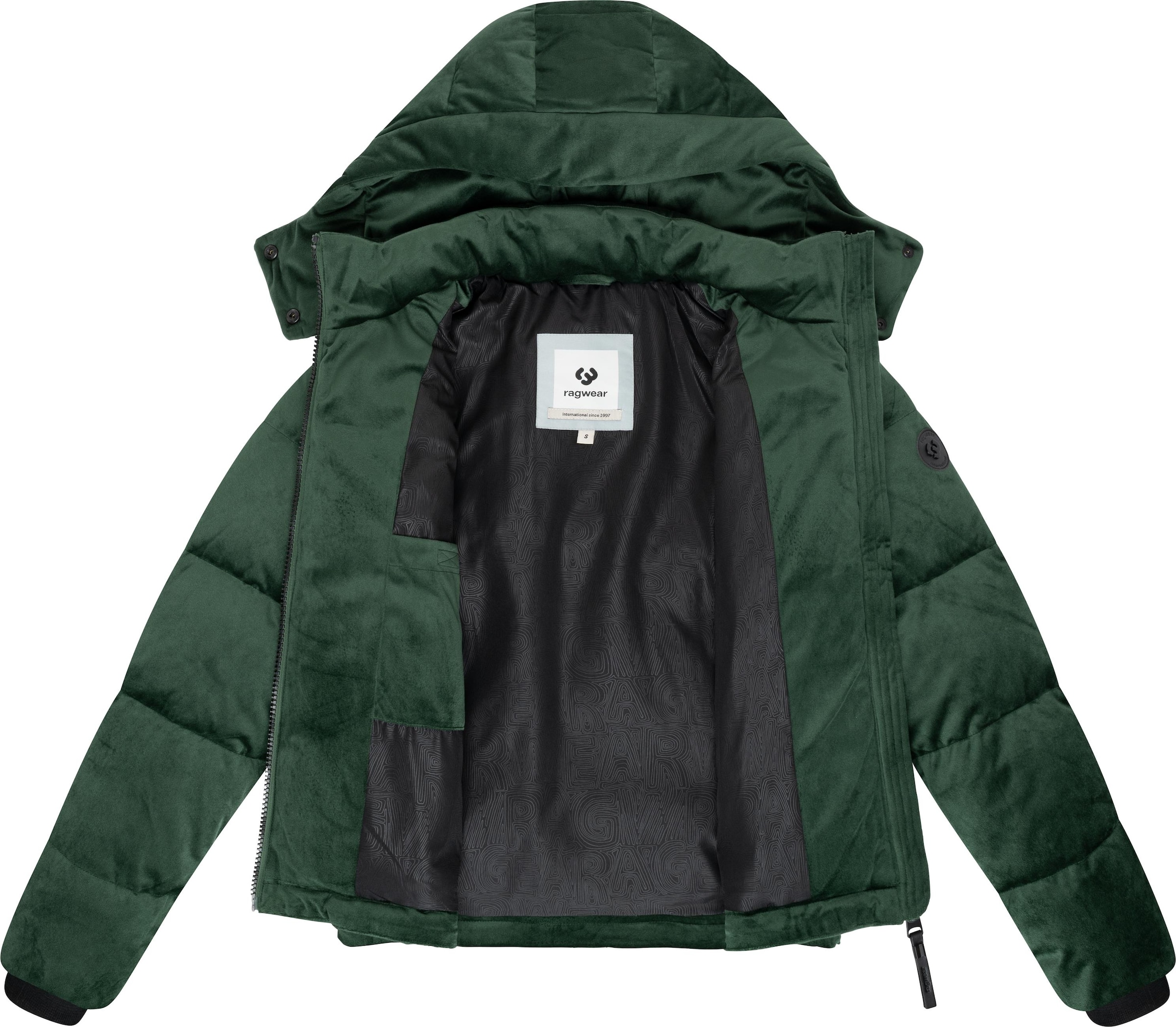 Ragwear Winter Jacket 'YOUMODO' in Green