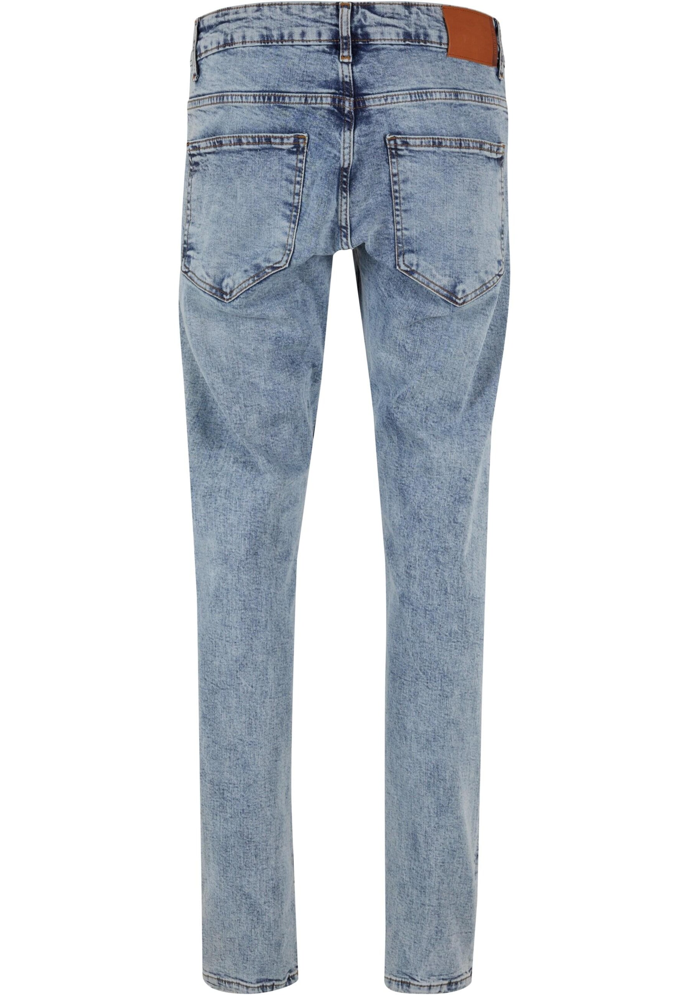 2Y Premium Regular Jeans in Blau