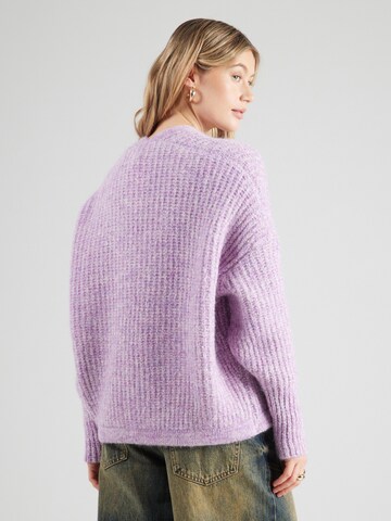 AMERICAN VINTAGE Kardigan 'EAST' – fialová