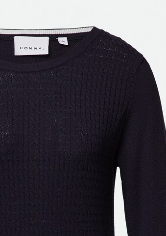 Pull-over COMMA en bleu