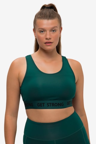 Studio Untold Bralette Bra in Green: front