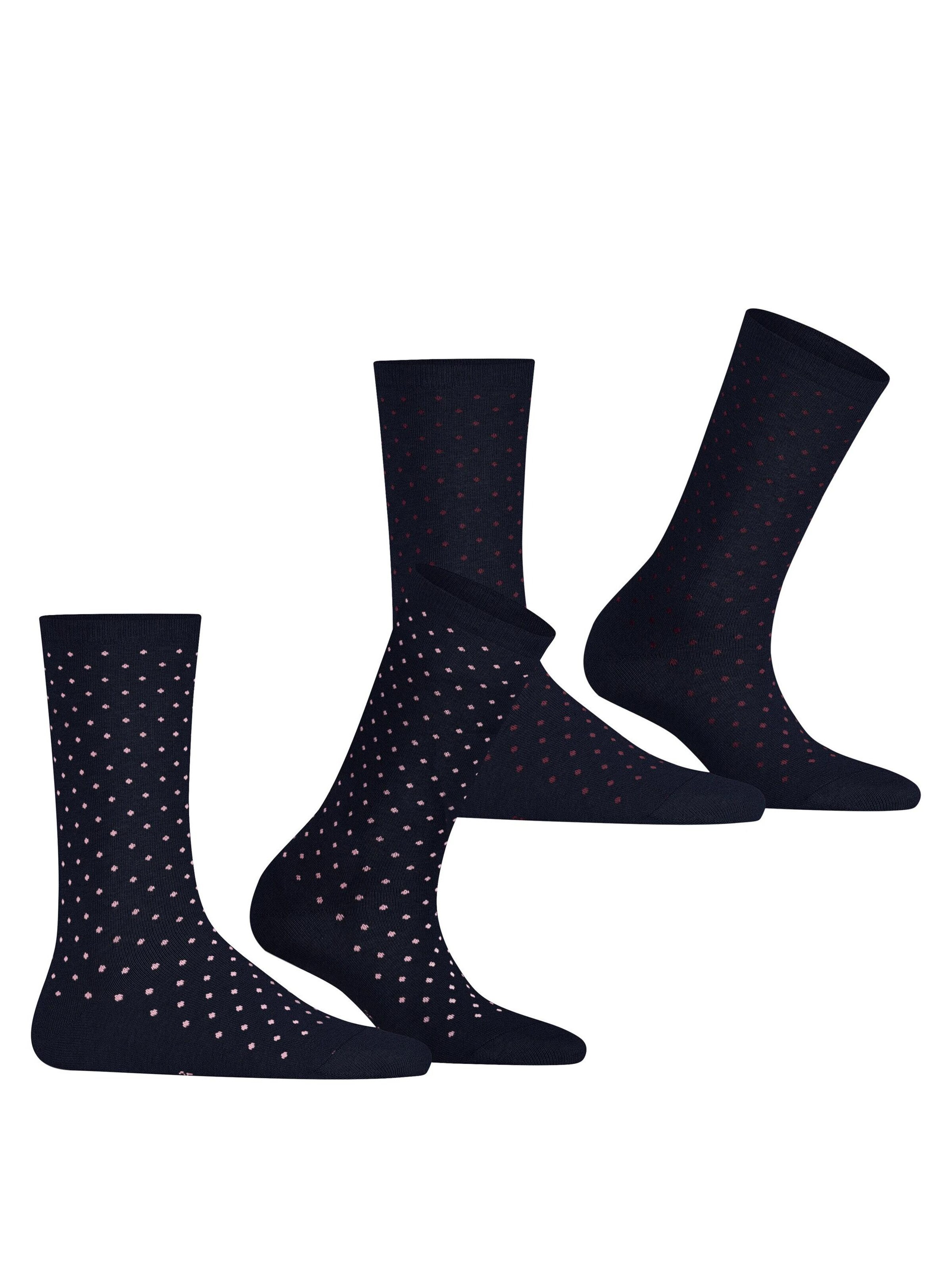 ESPRIT Socken 'Fine Dot 2-Pack'‌ in Blau