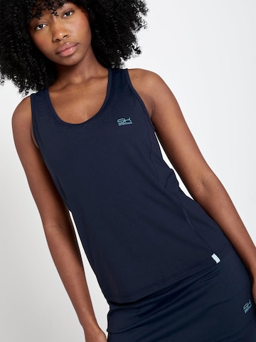 SPORTKIND Sporttop 'Loose Fit Basic' in Blauw
