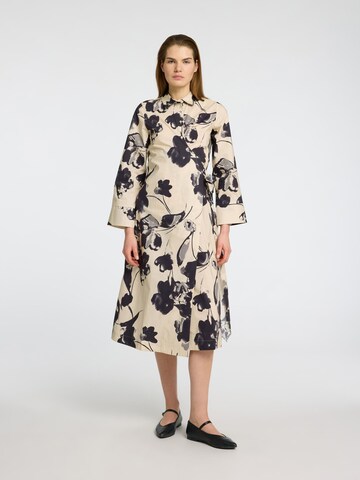 Robe-chemise SELECTED en gris