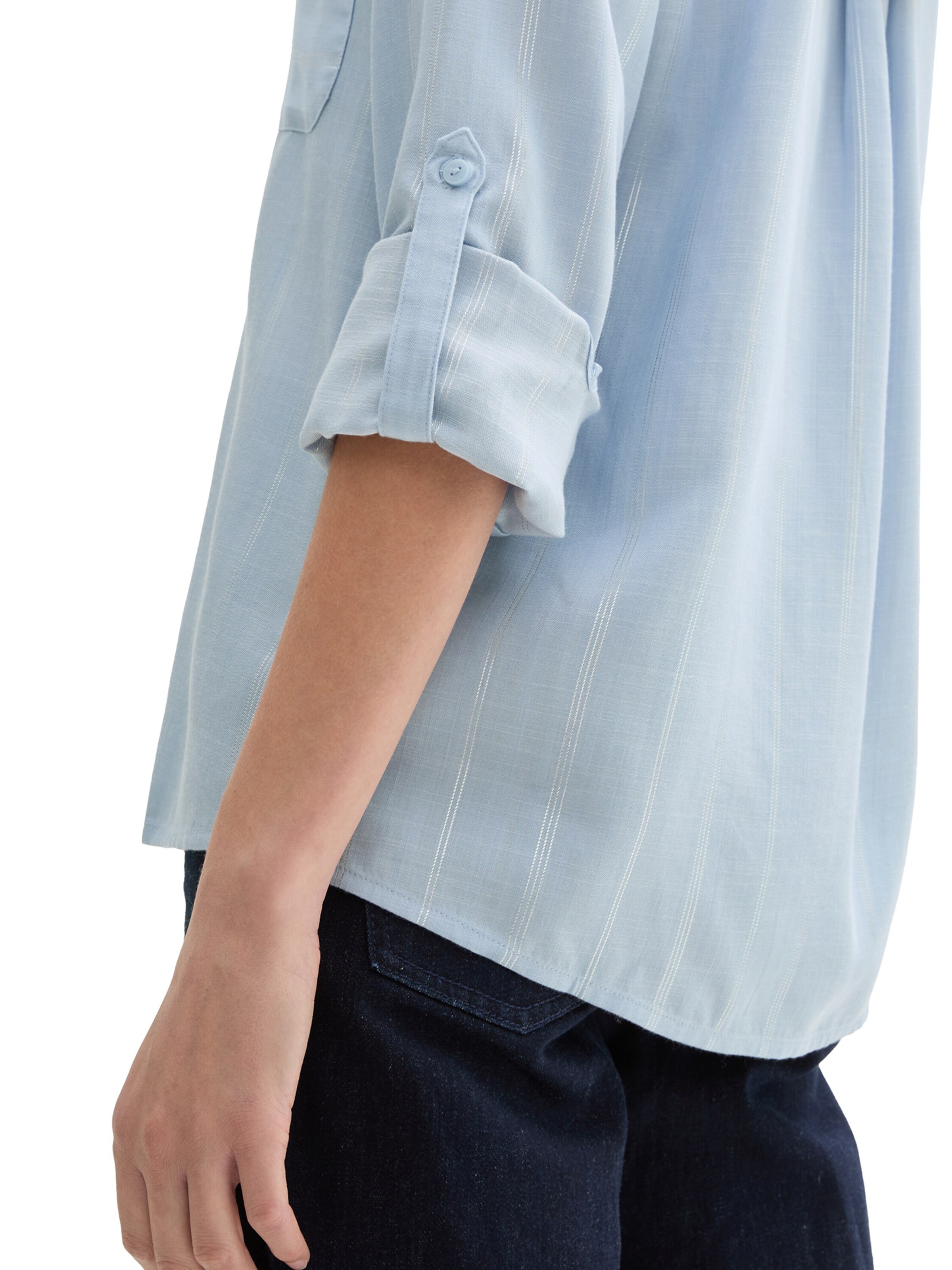 TOM TAILOR - Blusa em azul