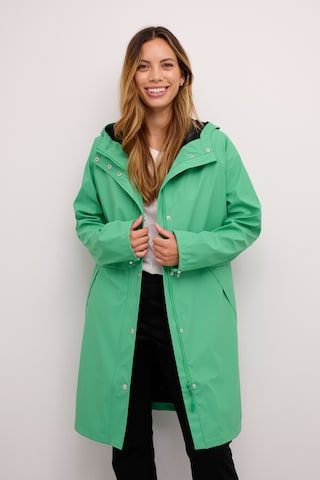 CULTURE Between-Season Jacket 'Werna' in Green: front
