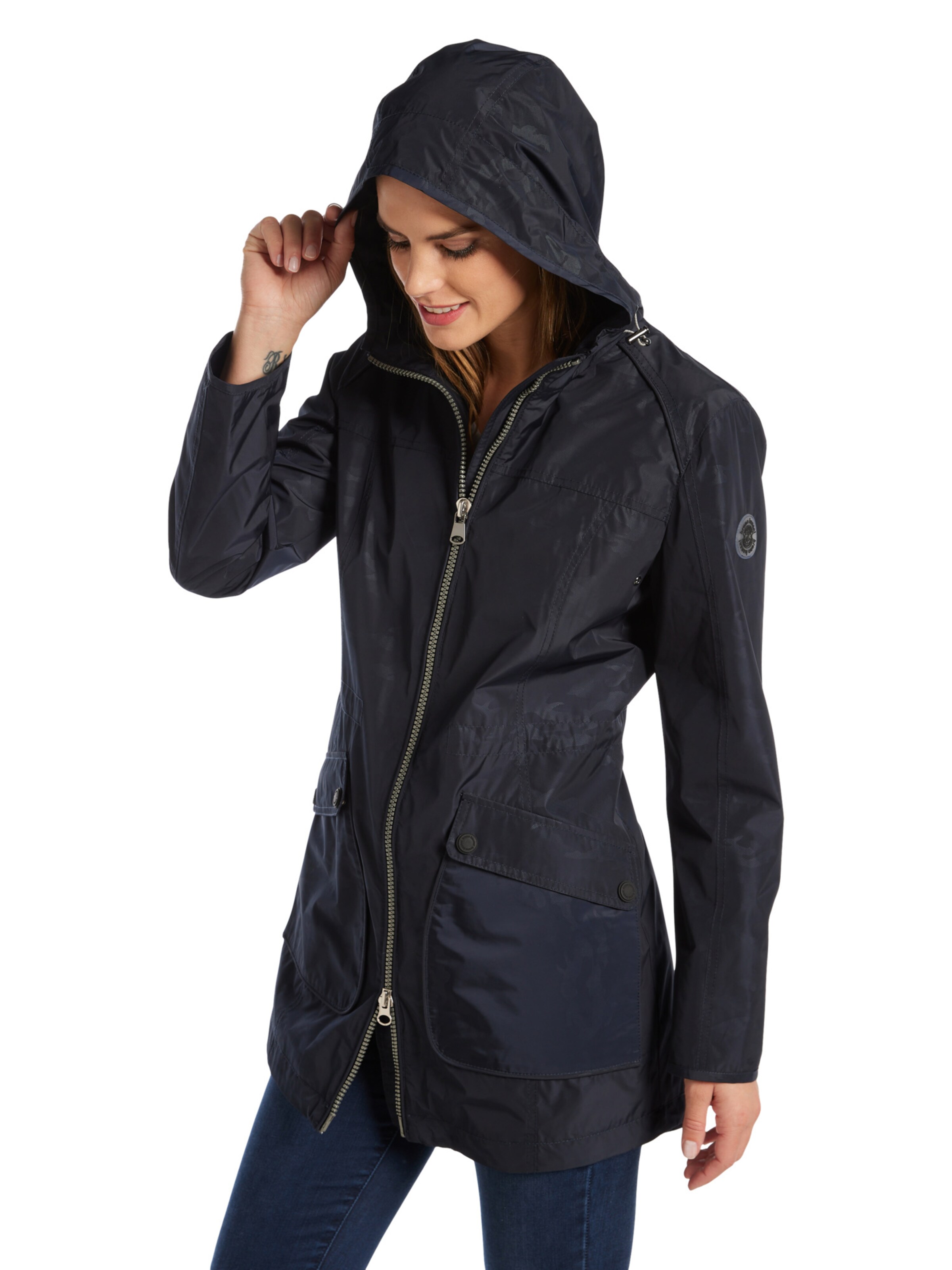 Bruno Banani Funktionsjacke 'Beasley' in Blau: Vorderseite