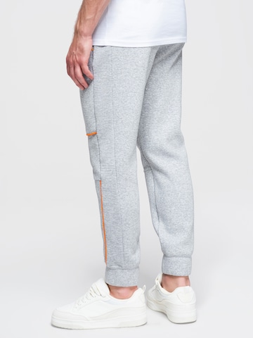 Ombre Slimfit Sportbroek in Grijs