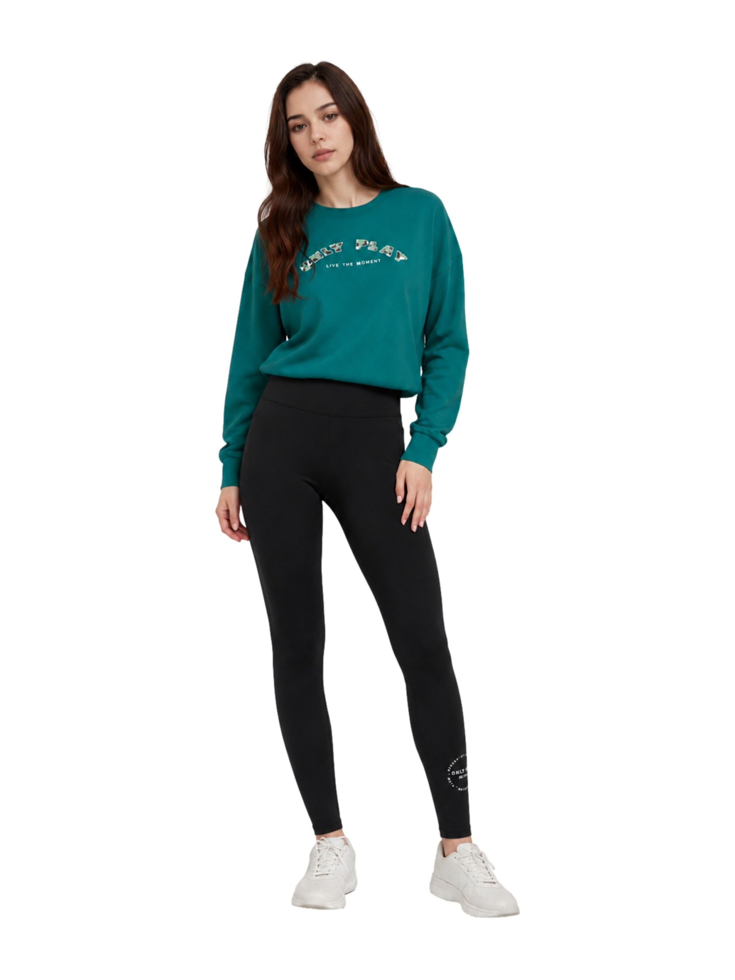 Slimfit Pantaloni sportivi 'ONPCava' di ONLY PLAY in nero