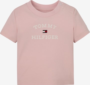 TOMMY HILFIGER Tričko – pink: přední strana