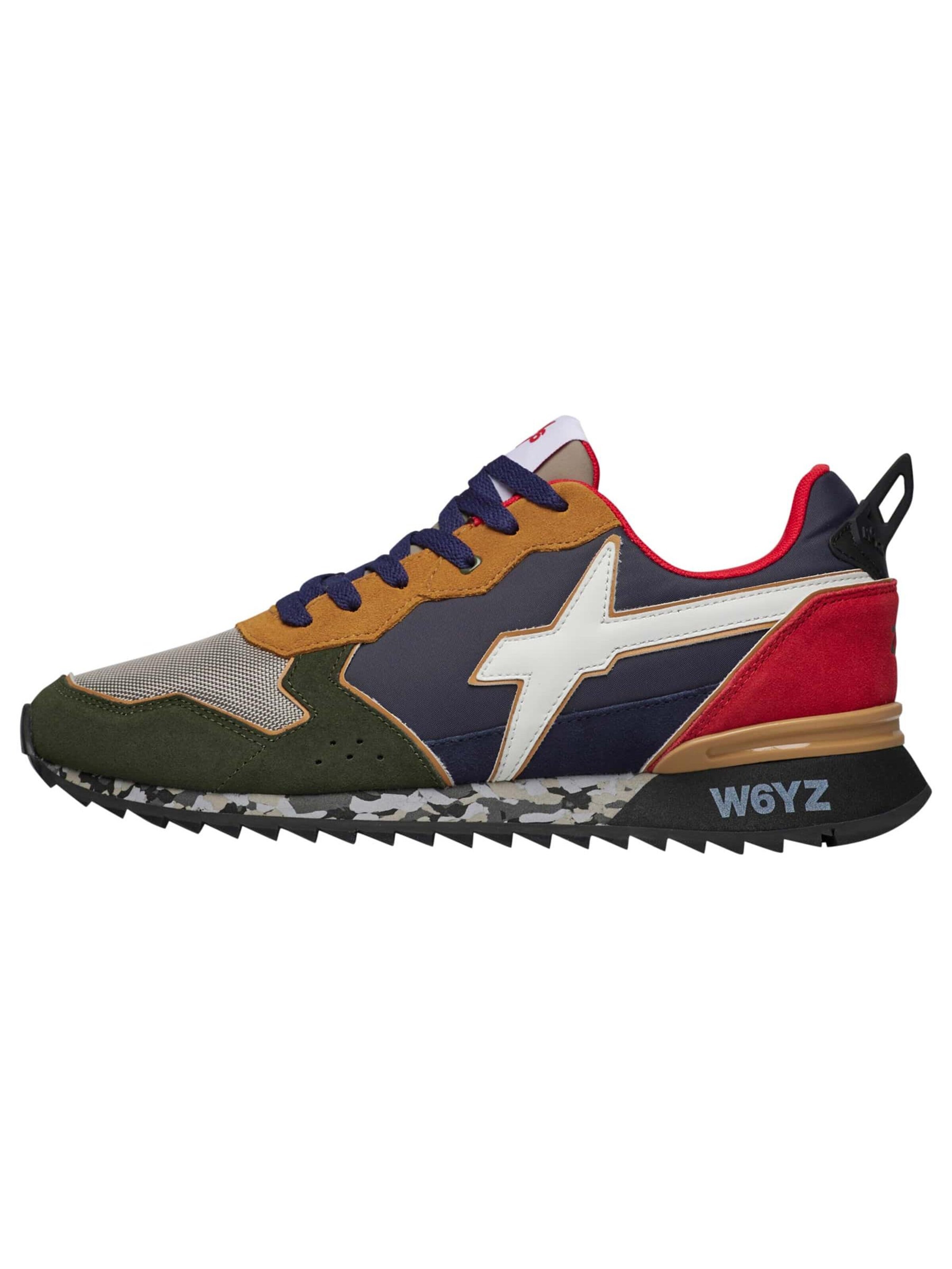 Baskets basses 'JET-M.' W6YZ en mélange de couleurs