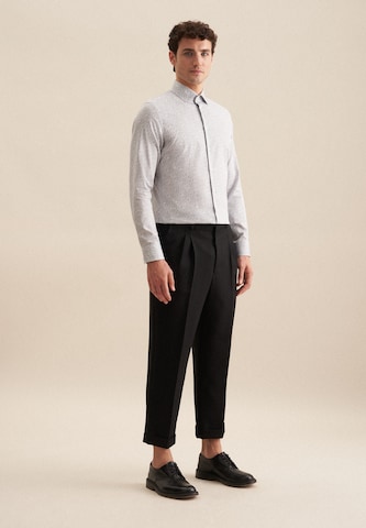 SEIDENSTICKER Regular fit Business shirt 'Shaped' in Grey