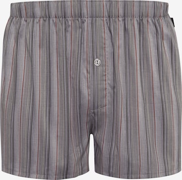 Hanro Boxer shorts ' Fancy Woven ' in Grey: front