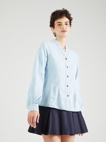 Chemisier Dorothy Perkins en bleu : devant