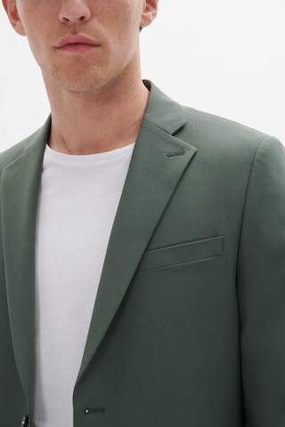 Coupe regular Veste de costume Matinique en vert