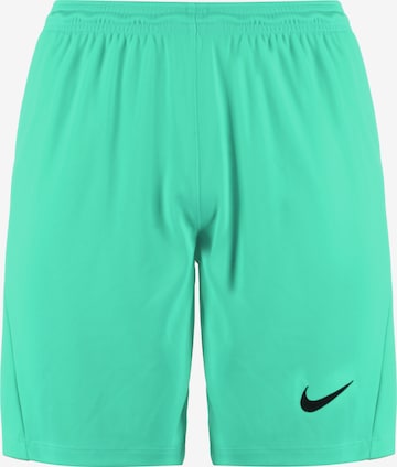 NIKE Regular Workout Pants 'Park III' in Green: front