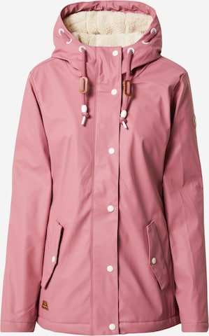 Ragwear Between-Season Jacket 'MARGGE' in Pink: front