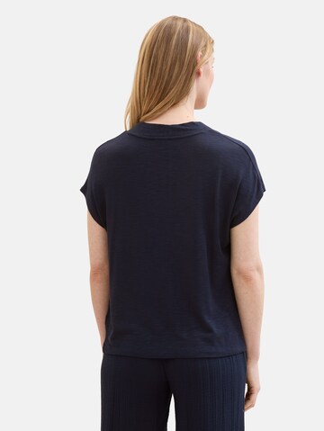 TOM TAILOR T-Shirt in Blau